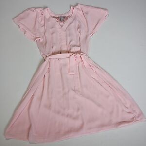 H&M Soft Pink Asymmetrical Dress